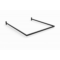 Примірочна настінна П-подібна 100х100см